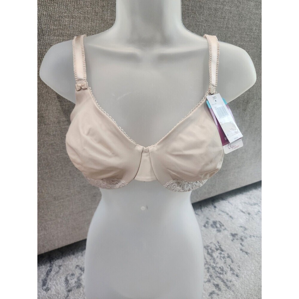 OLGA by Warners Luxury Lift Full Figure Full Coverage Bra 36D Nude 35063